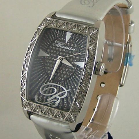 Orologio Blumarine tonneau cinturino argento pelle