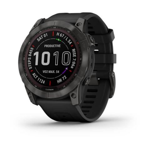 GARMIN FENIX 7X SAPPHIRE SOLAR CARBON GRAY 