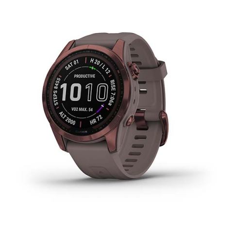 Garmin Fenix 7s solar sapphire