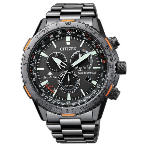 Citizen Chrono Pilot Radiocontrollato Acciaio