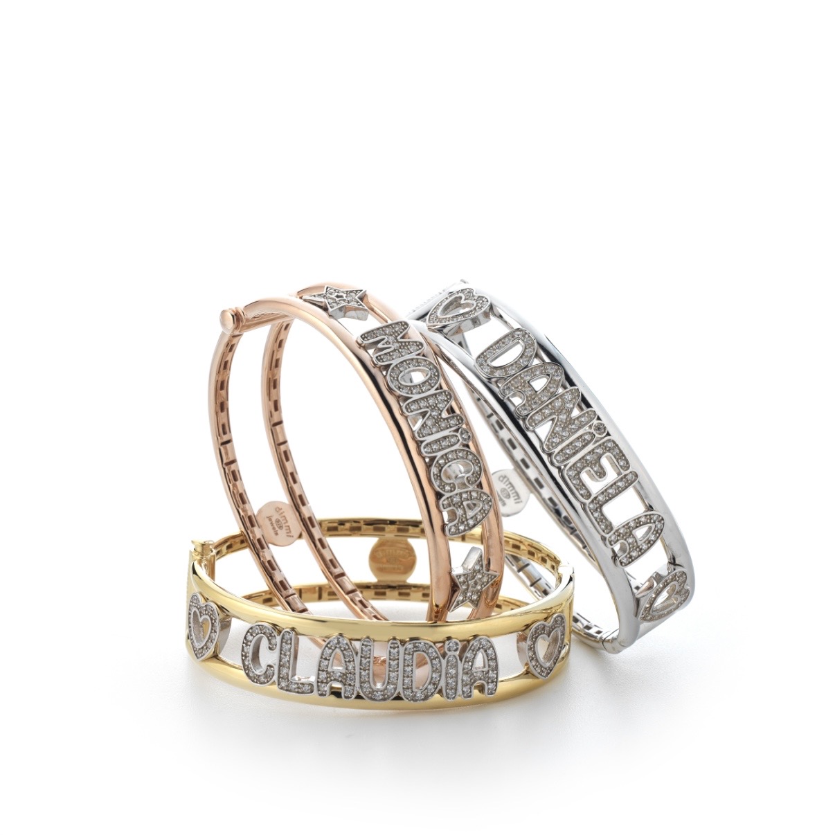 Bracciale a manetta personalizzato in argento 925