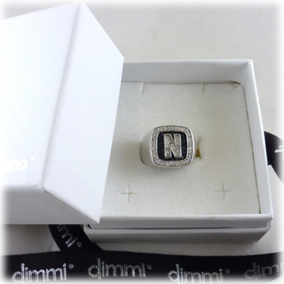 Anello Dimmi Jewels con iniziale