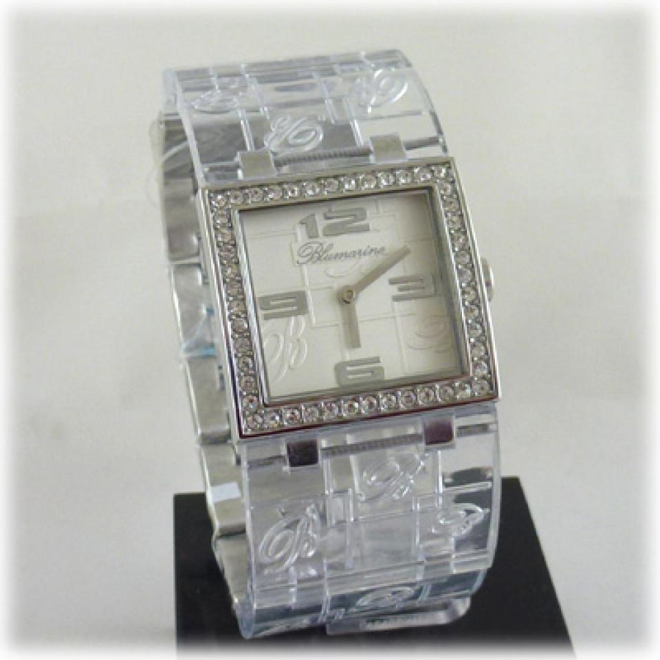 Orologio Blumarine acciaio policarbonato trasparente