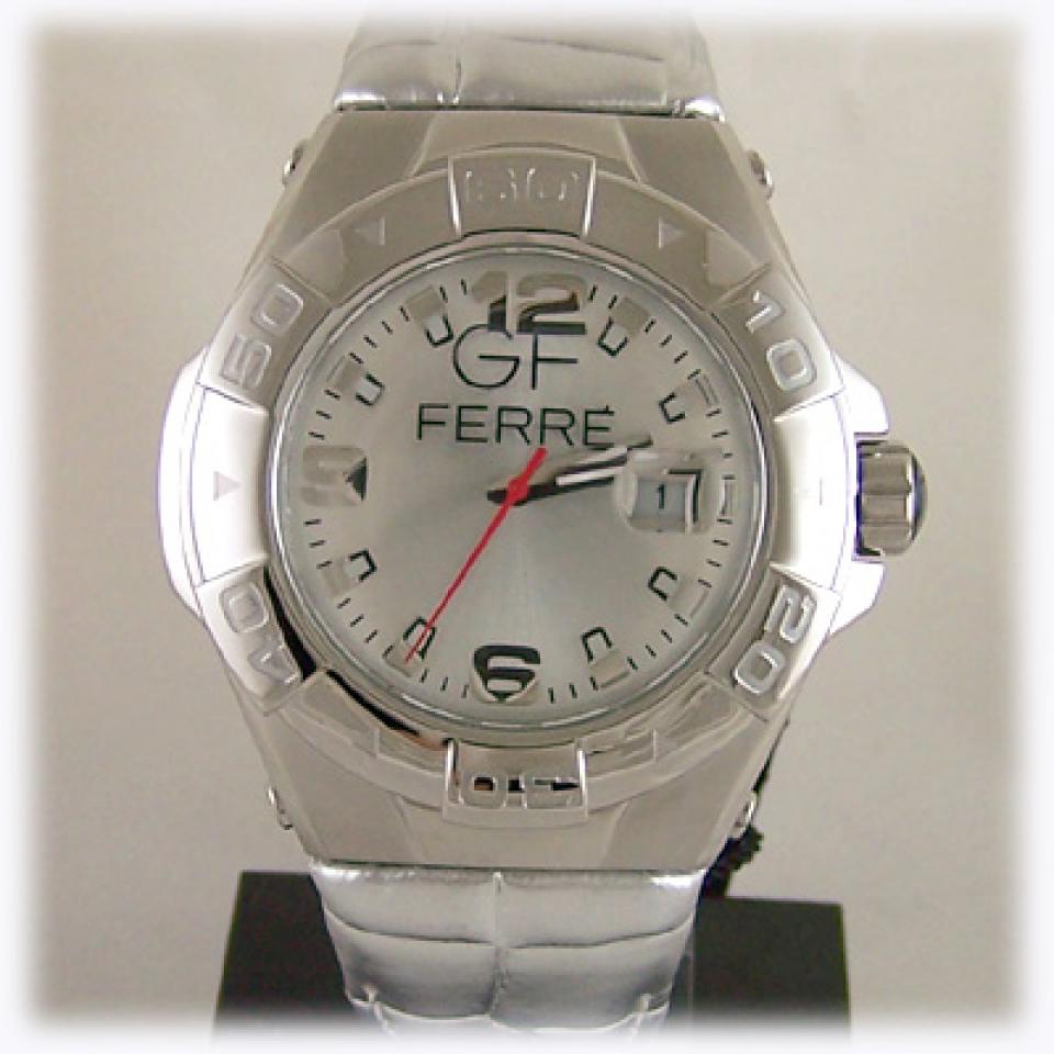 Orologio GF Ferrè pelle silver