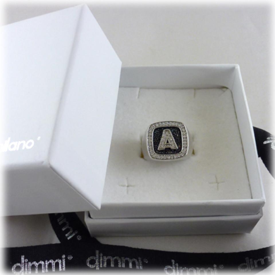 Anello Dimmi Jewels con iniziale