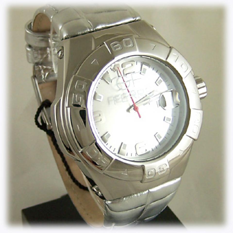 Orologio GF Ferrè pelle silver