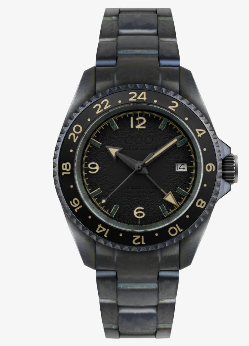 OUT OF ORDER  TRECENTO SWISS GMT BLACK