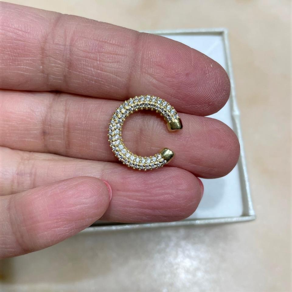 mono orecchino ear cuff argento 925