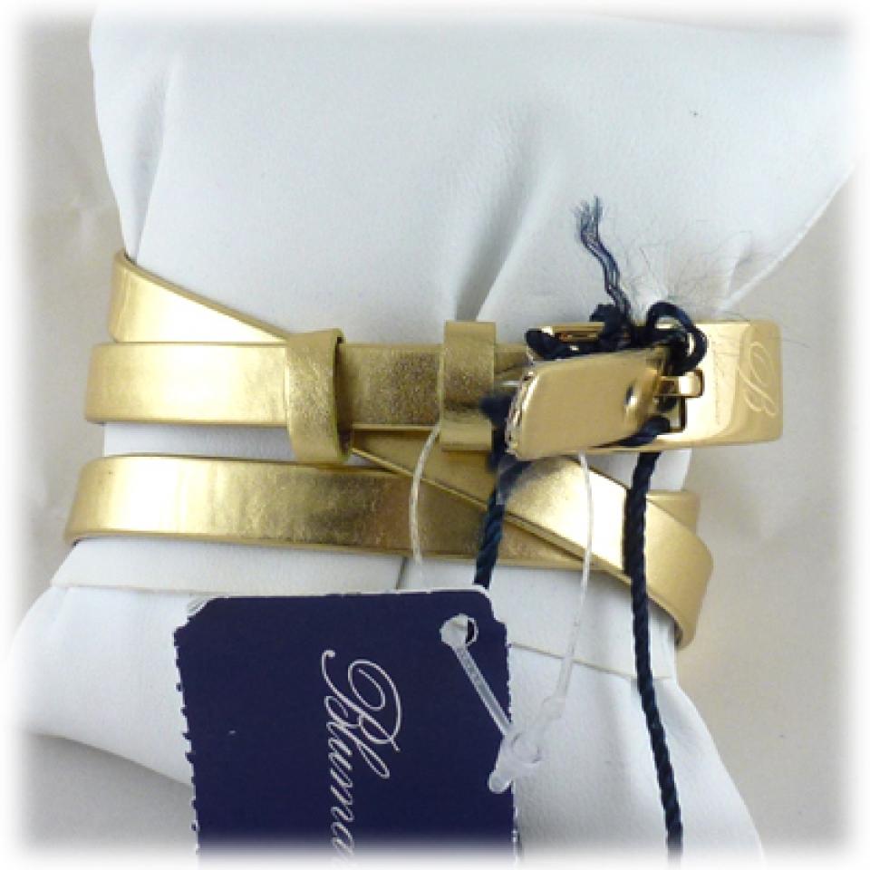 Orologio Blumarine stella oro doppio cinturino pelle