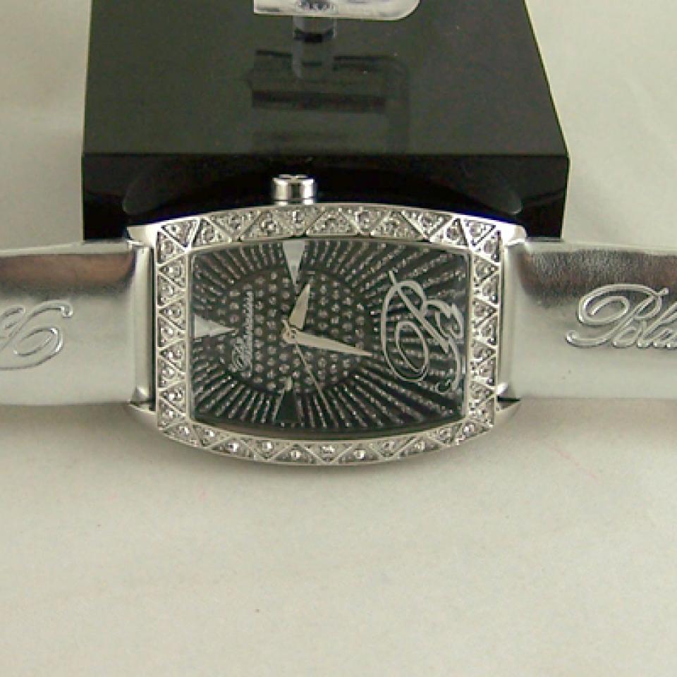 Orologio Blumarine tonneau cinturino argento pelle