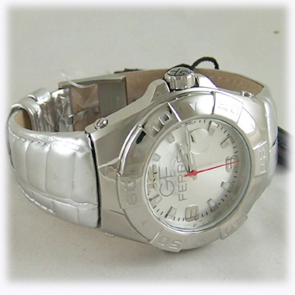Orologio GF Ferrè pelle silver