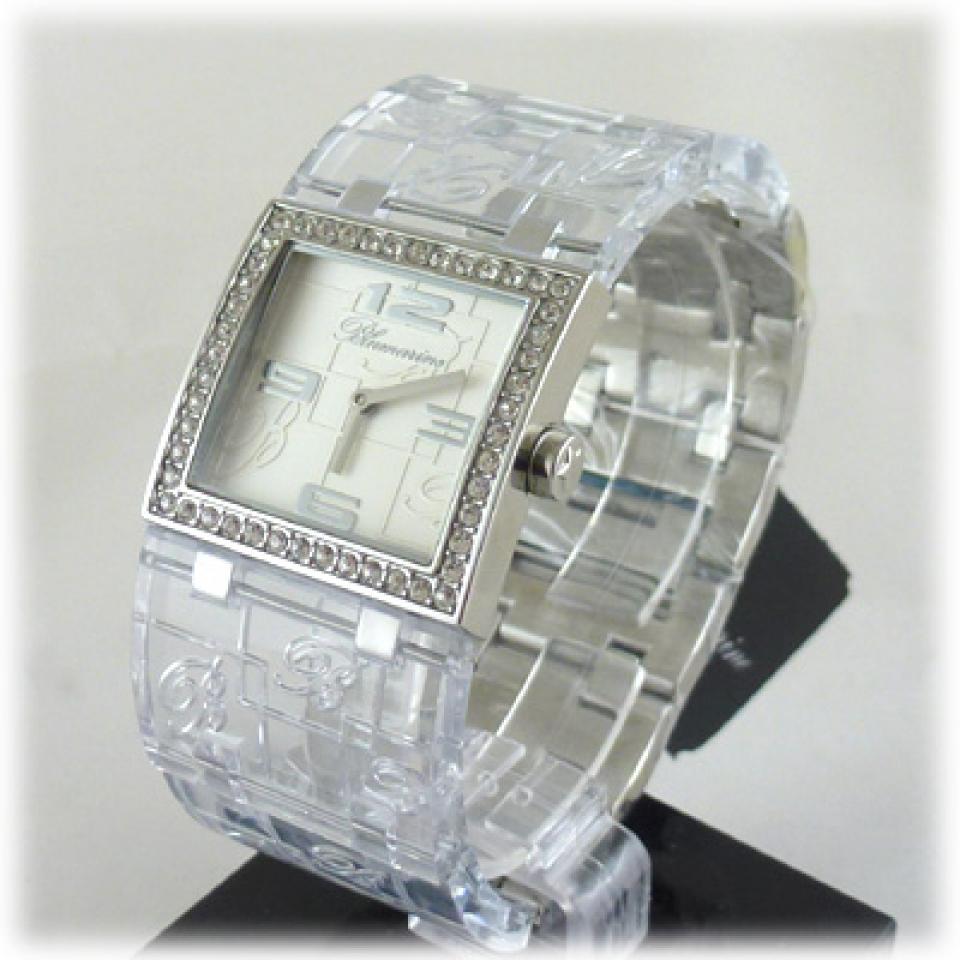 Orologio Blumarine acciaio policarbonato trasparente