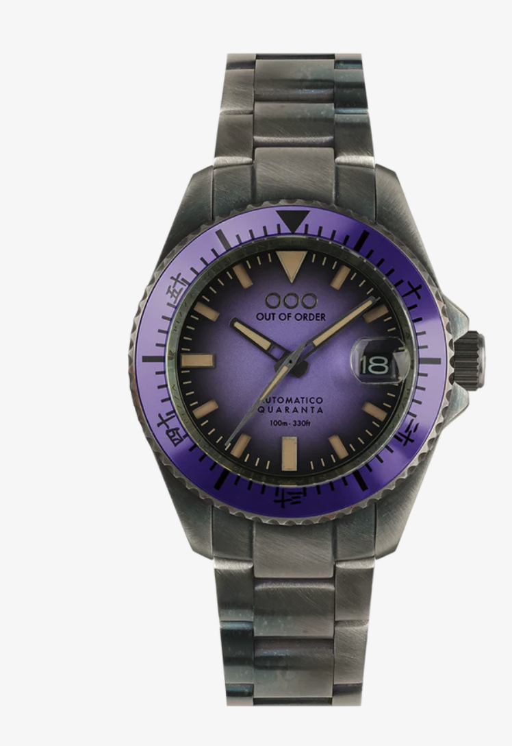INDIGO AUTOMATICO QUARANTA - ULTRA DISTRESSED