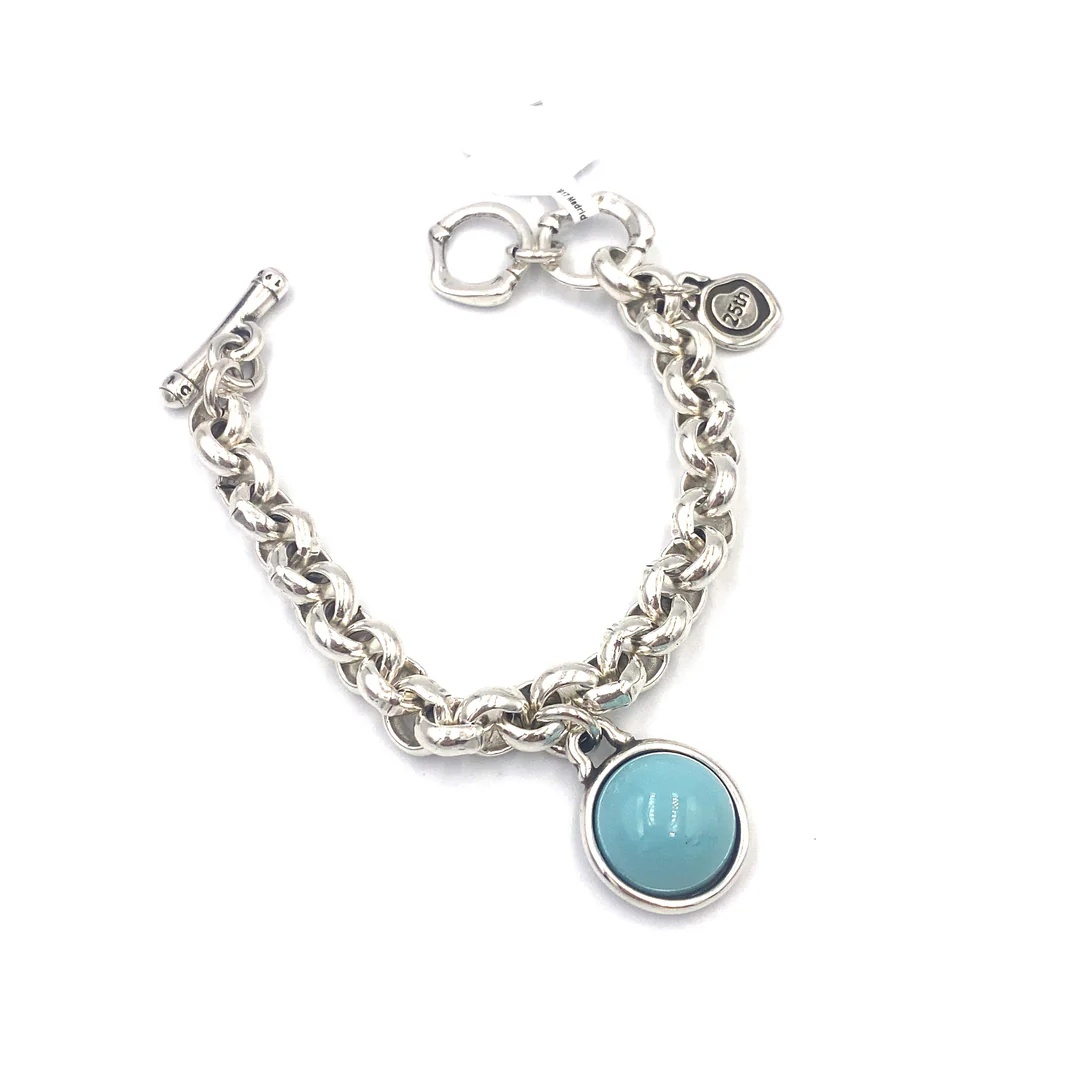 Bracciale Ciclon Salvaje con pietra Turchese