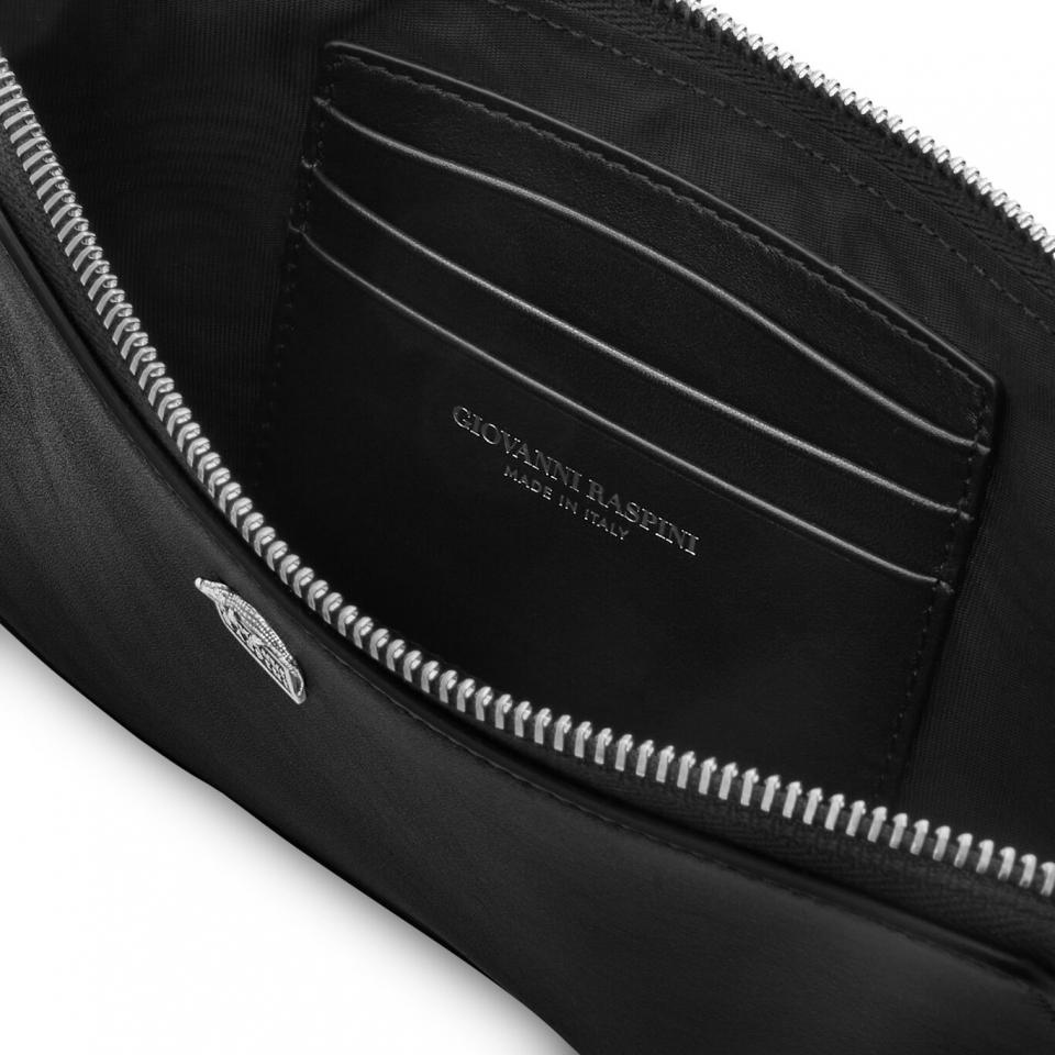 Pouch Raspini in pelle liscia