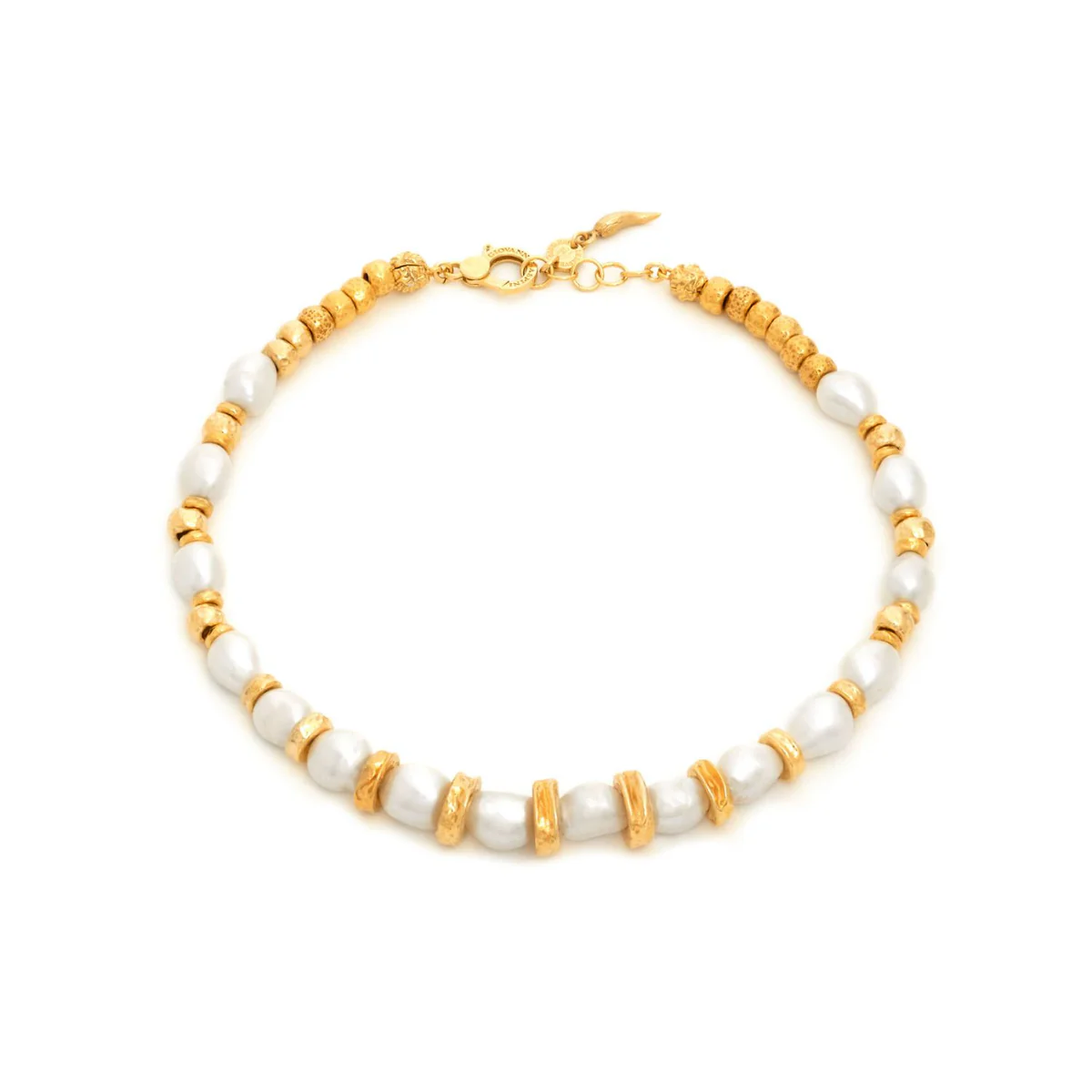 Collana Raspini Riviera grande argento e perle