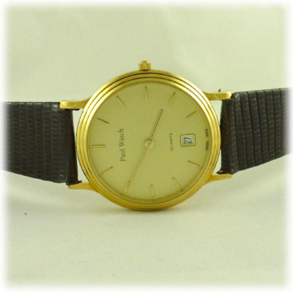Orologio Paul Watch oro 18kt.