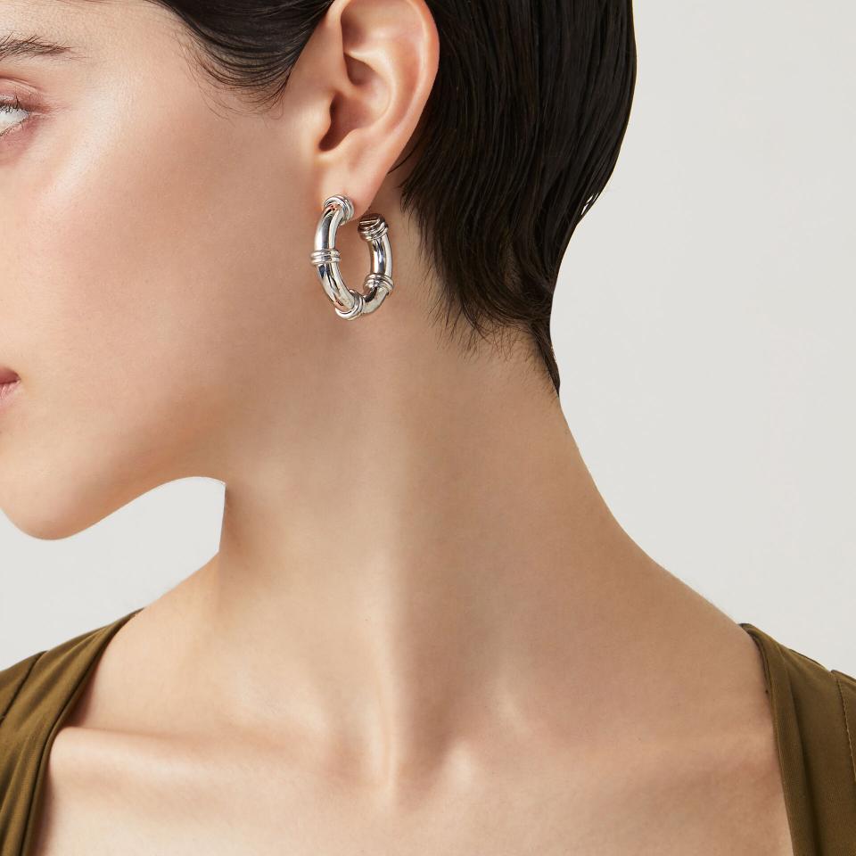 Orecchini Cerchi Raspini Jackie argento 925