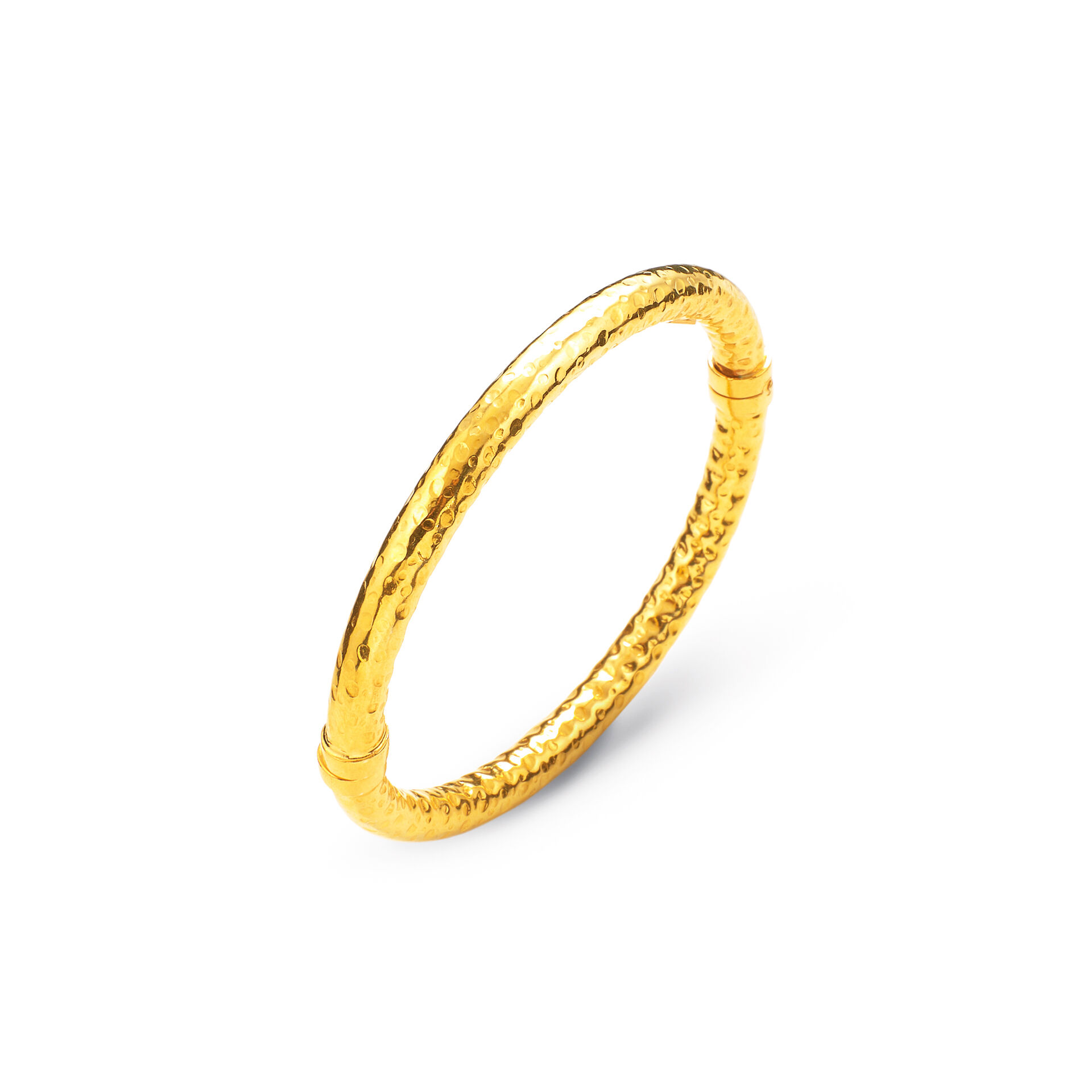 Bangle Rock Raspini in argento placcato oro 18 kt.