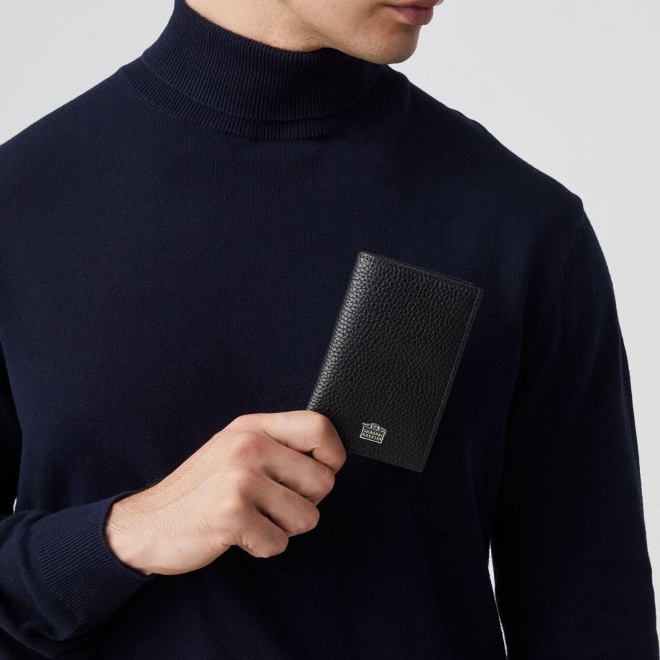 Portafoglio verticale Raspini in pelle goffrata