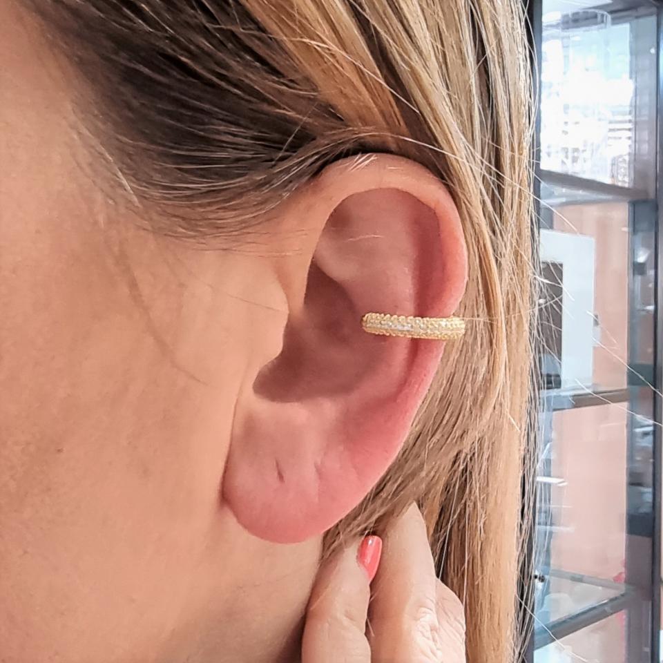 mono orecchino ear cuff argento 925