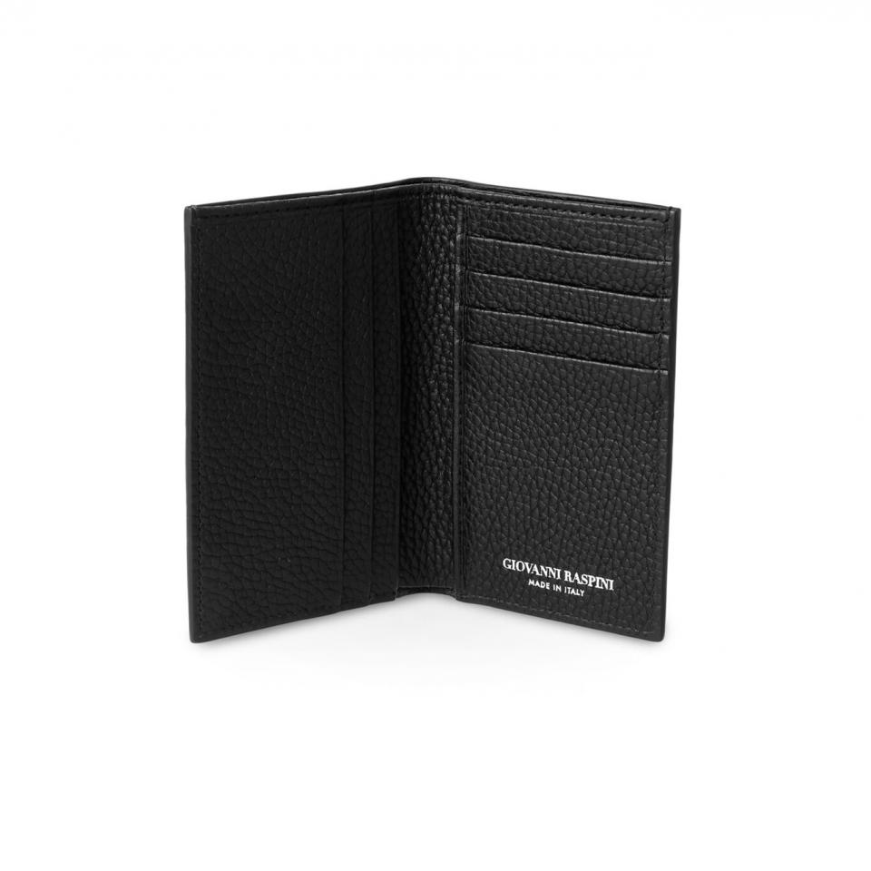 Portafoglio verticale Raspini in pelle goffrata