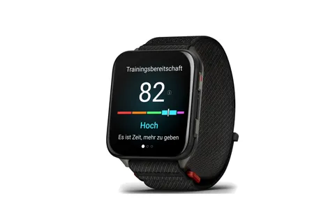 Venu® X1 Black con fondello in titanio slate e cinturino in nylon ComfortFit black