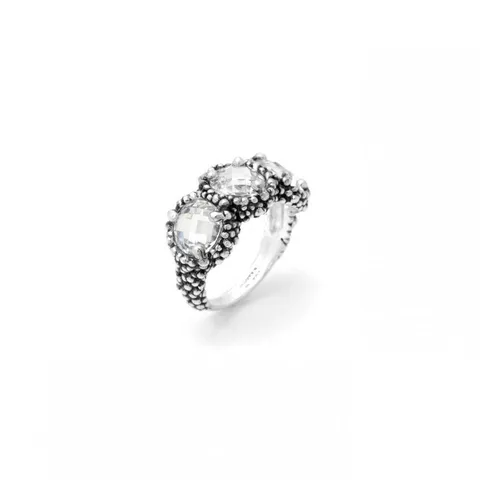 Anello Raspini Shine Trilogy argento 925 e cubic zirconia
