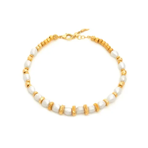 Collana Raspini Riviera grande argento e perle