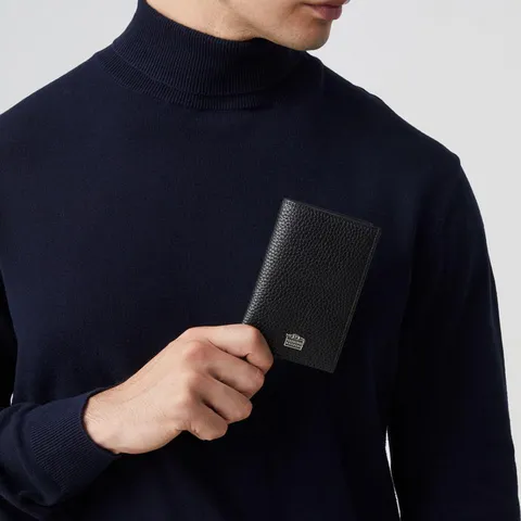 Portafoglio verticale Raspini in pelle goffrata